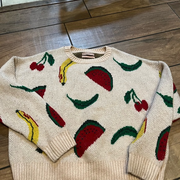 Urban outfitters fruit sweater medium - Picture 3 of 7